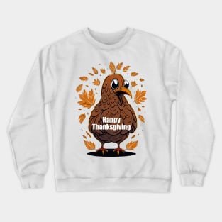 Happy Thanksgiving Greetings Crewneck Sweatshirt